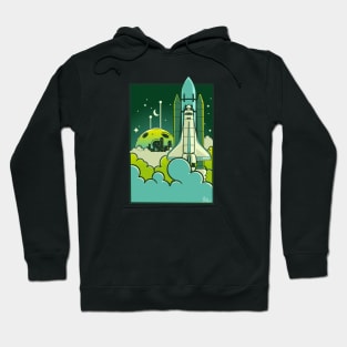 Space Rocket Hoodie